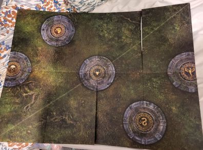 Games Workshop Warhammer AoS Age of Sigmar Double-sided gaming mat 30" x 22.4"