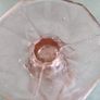 SMALL Art Deco Pink Glass Vase Image 6