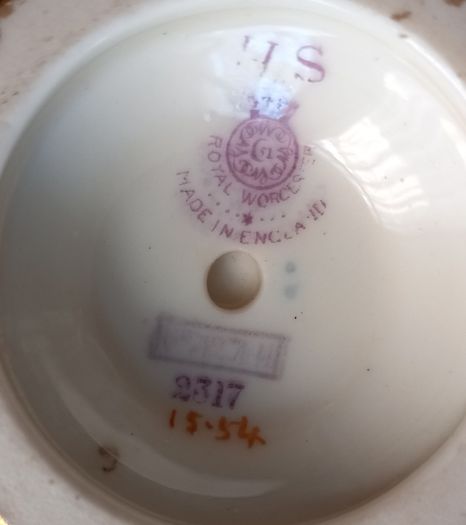 Royal Worcester vase.