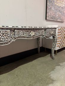 Will and I Mother of Pearl desk/ dressing table