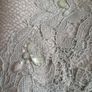 Boutique occasion dress rhinestones Spain designer Gema Nicolas Barcelona bridal size 10 38 for wedding confirmation communion Sage Image 4