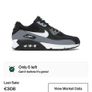 Premium Nike Air Max 90 Suede Black Grey White Image 4
