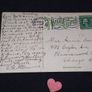 Spooners Delight - Loving Embrace - 1908 American Postcard Image 2