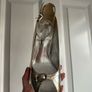 Silver and gold Karen Millen sandals - sz 6 Image 2