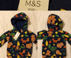 M&s Hooded Top, New With Tags