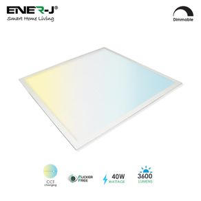Smart WiFi Enabled LED Panel 60x60cms Colour Changing & Dimmable