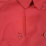 Eastex Coral Red Orange Belted Trench Coat 14UK/42EU Image 6