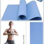Blue yoga mat - 183cm x 61cm Image 2