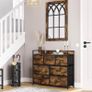 Chest of drawers with 7 fabric Drawers Image 7