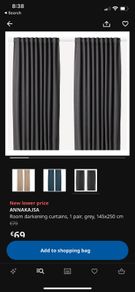 Ikea darkening curtains