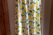 summer beach dress lemon print size 20 includes post