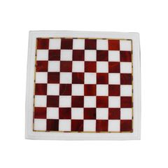 Handcrafted Taj Mahal Marble Inlay chessboard