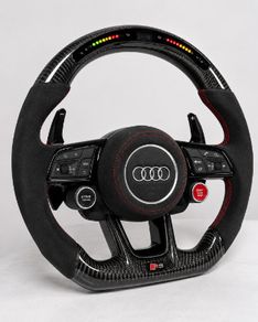 Audi RS Style Carbon Fiber Steering Wheel