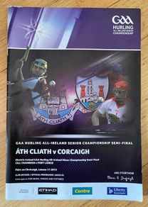 2013 Dublin v Cork - All-Ireland Hurling Semi Final Programme