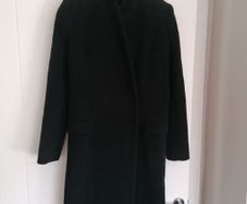 LK Bennett Lunel Mocha Wool Coat Size 14