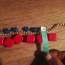 Red And Blue Necklace Image 3