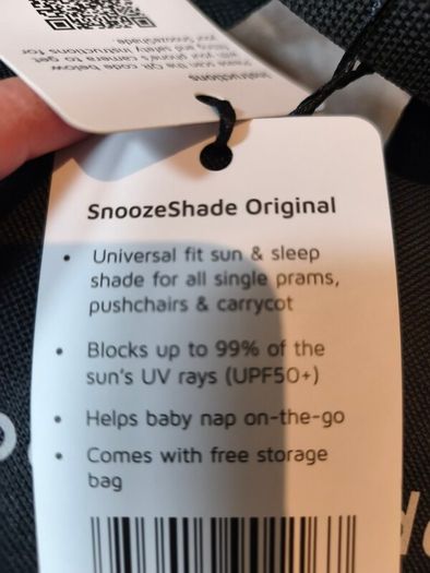 Universal pram and buggy sun shade