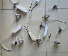Transformer with downlight and LED x9