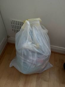 Bag of girls clothing