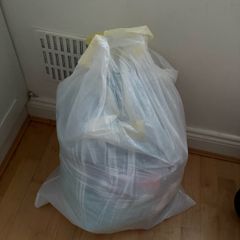 Bag of girls clothing
