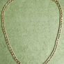 18ct Yellow Gold Plated Figaro Chain Necklace length 24,5" Image 5