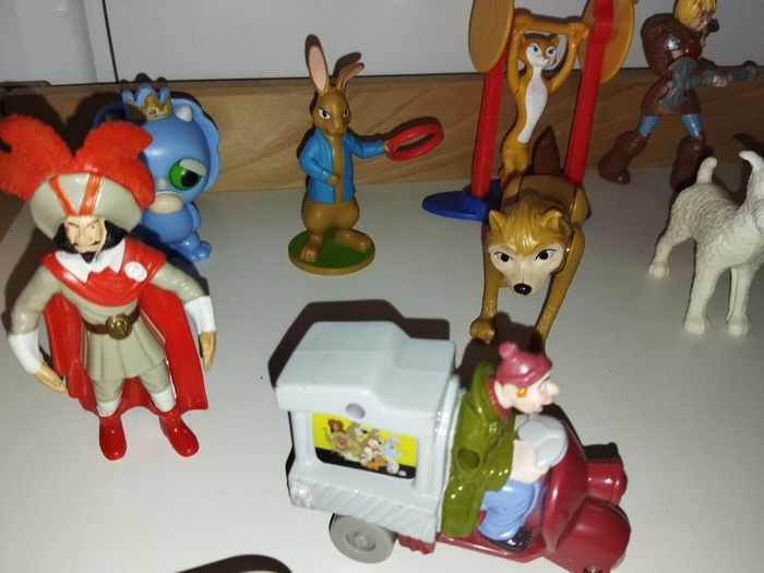 Vintage McDonalds  Burger King Toy Bundle