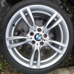 18" Genuine Bmw 3 Series M Sport Alloys with tyres