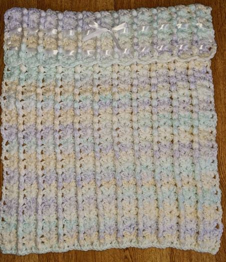Crochet Pram Blanket BRAND NEW!!!