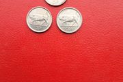 3 Irish 5p in Sequence 1992/93/94.