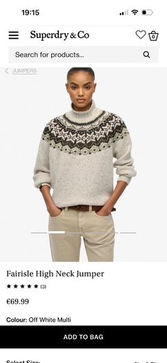 superdry wool jumper