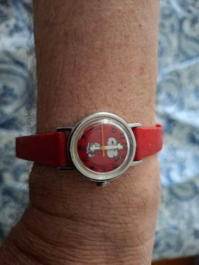 Vintage Peanuts Snoopy Timex  Watch