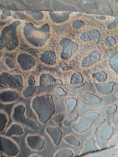 New genuine leather leopard bag