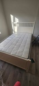 Ikea double bed frame only