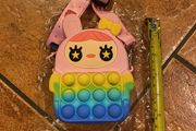 Pop Push Toy silicone purse bag girls