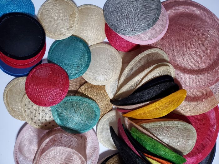 Huge lot of millinery /hat making supplies