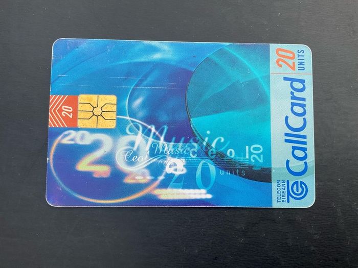 Telecom Eireann Irish culture themed callcards 1996