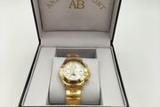 Andre Belfort Le Captaine Gold and White Watch