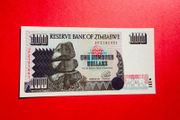 Zimbabwe  100  Dollars  1995  Verified Under Uv Light.  ( Uncirculated )