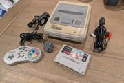 Nintendo Joy - SNES - Original Nintendo Super Nintendo Entertainment Console Plus Game - #420