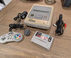 Nintendo Joy - SNES - Original Nintendo Super Nintendo Entertainment Console Plus Game - #420
