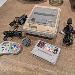 Nintendo Joy - SNES - Original Nintendo Super Nintendo Entertainment Console Plus Game - #420