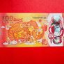 FIJI   100 CENTS  2023  Pick  124   Polymer  / Plastic  ( Uncirculated ) Image 2
