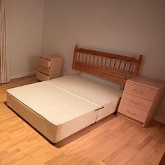 FREE Double divan base + headboard
