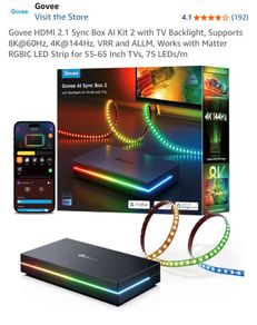 Govee HDMI 2.1 Sync Box AI Kit