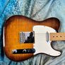 Fender Select Tele 2012 -Violin Burst. Image 8