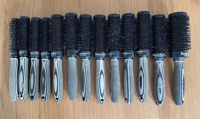 Touche Spornette professional hairdresser hair brushes