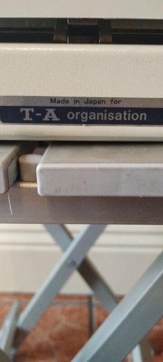 Cased Portable Typewriter