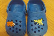 Dunnes dinosaur crocs (Size 5)