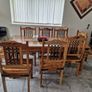 Dinning Table and 8 Chairs Image 3