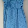 Marks & Spencer Blue Broderie Anglaise girls playsuit Age 3-4 BNWT Image 2